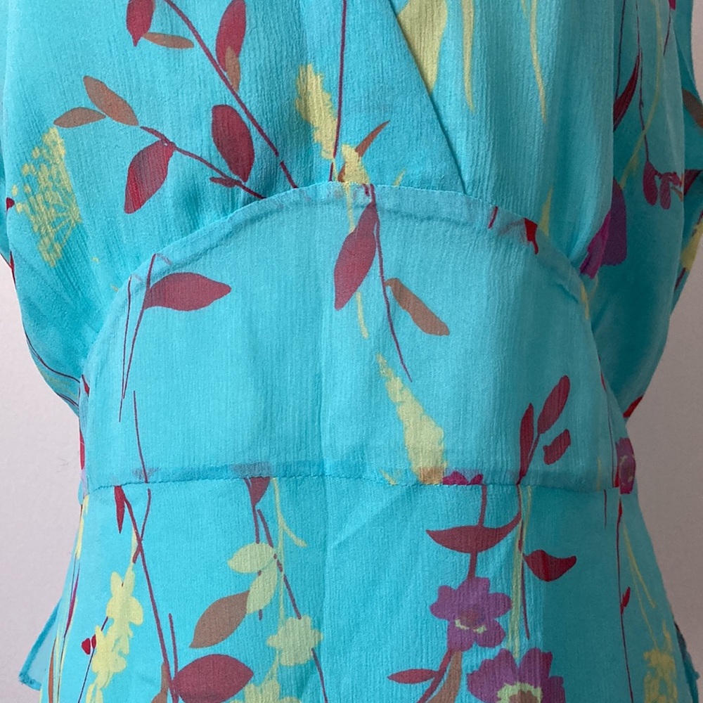 Nordstrom Silk Flower Top - Picture 3 of 10